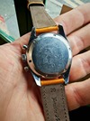 105.003-63 ed white omega speedmaster with rare decimal bezel at Brittons watches