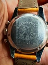 105.003-63 ed white omega speedmaster with rare decimal bezel at Brittons watches